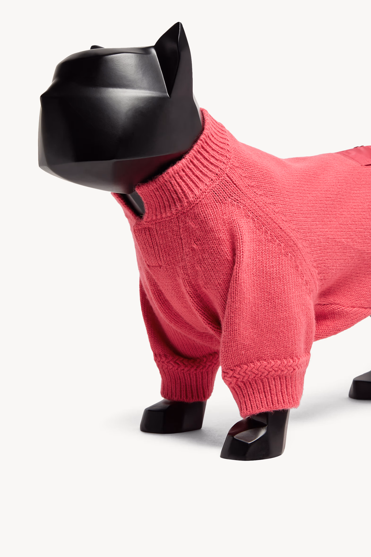 Wool Dog Sweater Gender Neutral Bright Pink Moncler 2